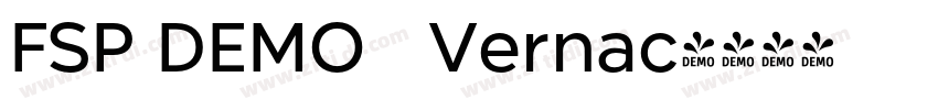 FSP DEMO   Vernac字体转换